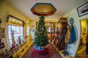 The Frederic Knight Logan now owned by Wanda Gardner offered visitors a look at history.