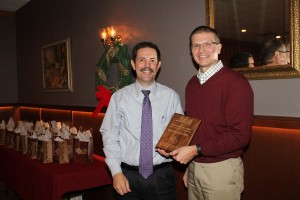 Dr. Shawn Richmond was named the 2015 MHP MVP (Most Valuable Provider) at Mahaska Health Partnership’s annual Provider Appreciation Dinner. Dr. Richmond was presented his “Golden Stethoscope” award by MHP CEO Jay Christensen. 