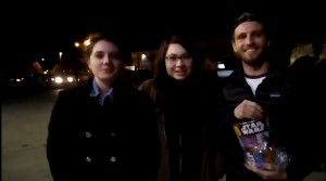 Star Wars: The Force Awakes opened on Thursday evening in Oskaloosa. Many moviegoers had positive comments to say about the film.