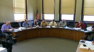 Oskaloosa City Council for February 22, 2016.