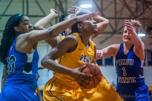 Statesmen Advance with 60-38 Play-In Win Over Peru State