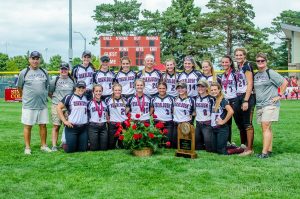 The 2016 Iowa Class 4A State Softball Champions - The Oskaloosa Indians