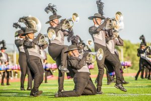 Four of the best drum and bugle corp bands performed at the Lacey Complex this past week.