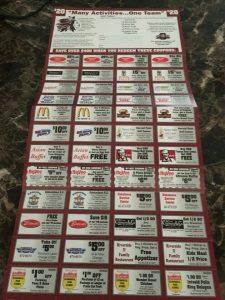 OHS Booster Club Coupon Fundraiser