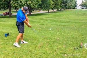 Midwest One Insurance Services sponsored a hole-in-one contest on Saturday. $10,000 was on the line.