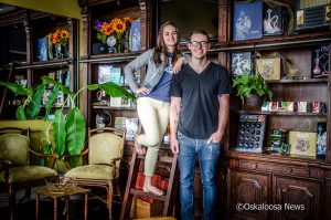 Tessa and Nathan Veldhuizen recently opened 'White Cloud Hookah Lounge' along High Avenue West in Oskaloosa.