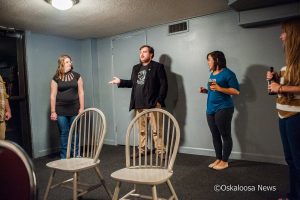 An evening of improv with the Oskaloosa Community Theater