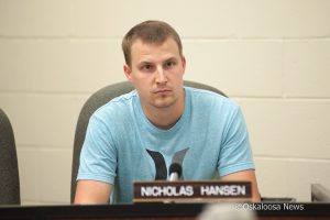 Nicholas Hansen, Oskaloosa School Board