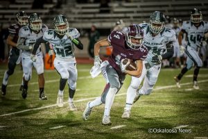 The Oskaloosa Indians ended the regular season 7-2, with a 47-6 win over the visitors.