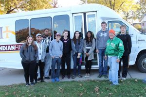 IHCC students pose along with Tenco’s Marketing and Development staffer Bob Morrissey.  The students were Chantelle Guido, Shaigan Marten, John Simmons, Jacob Wilson, Shaela Hayden, Jessica Allen, Bhagya Godakanda, Jake Spunagle, and Kyle Ryun. (photo submitted)