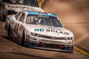 No. 48 DC Solar Chevrolet, that will once again be piloted by Brennan Poole at the Iowa Speedway in 2017. 