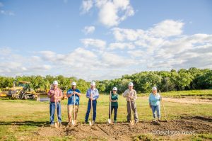 The Mahaska County Conservation Board held their official groundbreaking ceremony for the new environmental learning center on Thursday evening.