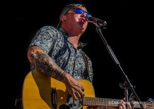Cody Hicks performs at the August 4th Friday After Five in Downtown Oskaloosa.
