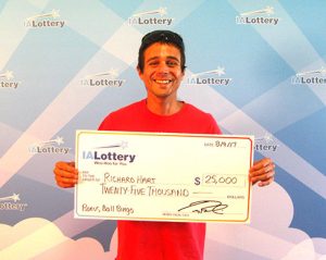 Richard Hart (Iowa Lottery Photo)