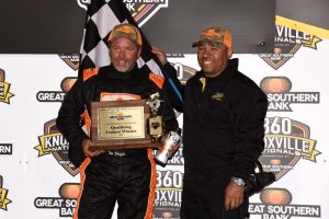 Tim Shaffer topped night #1 of the 27th Annual Knoxville 360 Nationals presented by Great Southern Bank (Paul Arch Photo)