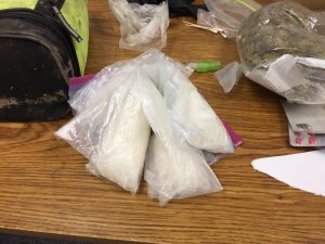 Methamphetamine and Marijuana seized by the Mahaska County Sheriff's Office (Mahaska County Sheriff's Office)