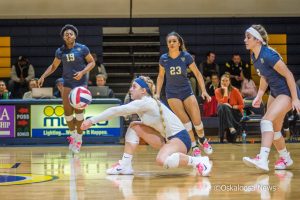 The William Penn volleyball team sent its senior class out on top with a 3-1 win over Culver-Stockton in Heart of America Athletic Conference action Tuesday.