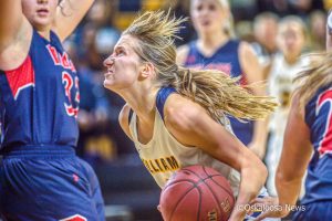 The Statesmen produced one of the best single halves of women’s basketball possibly ever witnessed in Penn Gymnasium as it crushed Hannibal-LaGrange 95-34 in non-conference play Tuesday.
