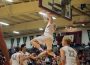 Oskaloosa's Cole Henry puts home the high-percentage shot against Washington on Tuesday night.