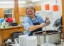 Kelly Halbert smiles during a very success 'Old Fashioned Christmas' at Nelson Pioneer Farm on Friday night.