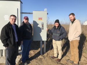 The Tenco 4-bay hydroponic greenhouse and the adjacent Multipurpose Facility for processing, grading, and packaging produce officially went “off the grid." (submitted photo)