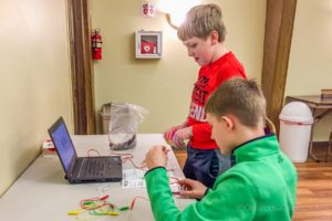 Area kids took part in MAKER Monday at the ISU Extension Office this past Monday, where they are learning more about science, technology, engineering, and math.