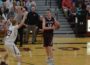 Oskaloosa's Cole Henry helped to lead the way for the Indians on Friday night against Pella Christian. (photo by Diane Crookham-Johnson)
