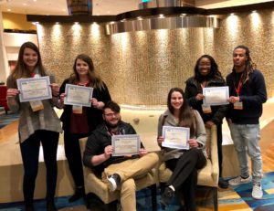 William Penn Digital Communication students received five awards from the 2017 Better Student News Media and 2017 Better Student Television contests.  (submitted photo)