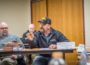 University Park Mayor George Toubekis because frustrated trying to get answers from Mahaska County Supervisor Mark Groenendyk. Toubekis said he's not an attorney and needs the commission to have one there to give them advice.