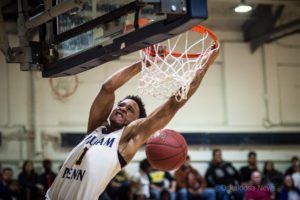 Terrell Thompson (Sr., Indianapolis, Ind., Wellness and Recreation) scored 20 points, but was also an efficient distributor with 11 assists for a double-double.
