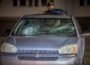 The vehicle that Marqis Todd was in as it was parked at Jiffy convenience store Thursday evening.