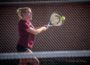 Josie Bunnell battles against Norwalks Emma Tollefson on Tuesday in Oskaloosa.