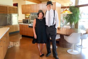 Marv and Kim Bloem shared their Mid-Century Modern home in Oskaloosa with visitors from around Iowa.