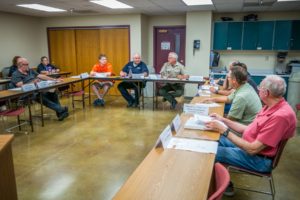 Mahaska County Emergency Management Commission Meeting for June 21, 2018.