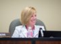 Ms. Paula Wright joined the Oskaloosa School Board in open session for the first time on Tuesday night.