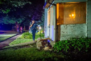 Oskaloosa Police responded to a reported shooting at 602 4th Avenue East on Saturday night.