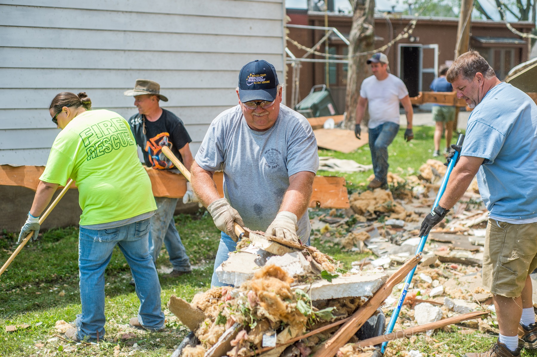 New Sharon Fire Continues Legacy Of Helping Others Oskaloosa News