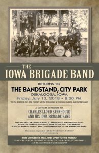 Iowa Brigade Band 2018 (click for larger image)