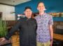 Michael Glesener (left) and Matthew Gunn (right) are the team behind Wood Iron Grille.