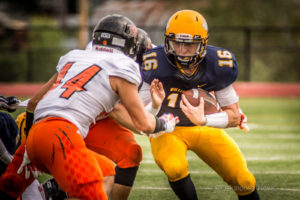 Alex Crehan scored the only touchdown of the day for WPU