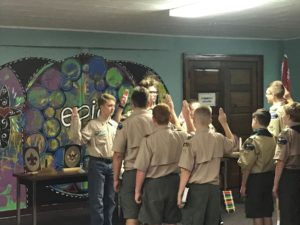 Oskaloosa Boy Scouts Court of Honor (submitted photo)