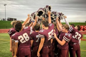 The Oskaloosa Indians JV Football team against Fairfield. (submitted phhoto)