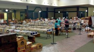 The AAUW Book Sale begins on Thursday morning.