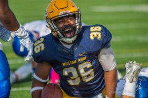 Amos Johnson rushed for 97 yards and two touchdowns 