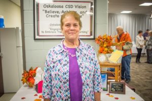 Vicky Wyngarden retired after 46 years of service to the Oskaloosa School District.