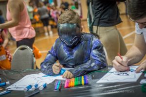 There was many activities for kids at the Mahaska County YMCA Fall Family Night Out.