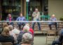 The four candidates seeking the office of Mahaska County Supervisor are left to right; Paul DeGeest, Scott Van Veldhuizen, Steve Parker, and Steve Wanders.