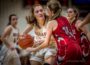 Senior Marleigh Denburger drives to the hoop against Centerville on Tuesday night.