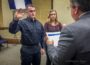 Logan Nord was sworn in as Oskaloosa's newest police officer during Monday's city council meeting.