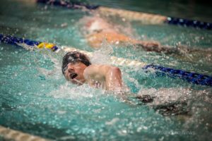 The Oskaloosa Indians hosted their home swim meet this week at the Mahaska County YMCA